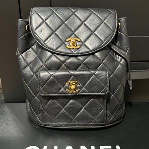 Vintage Chanel backpack